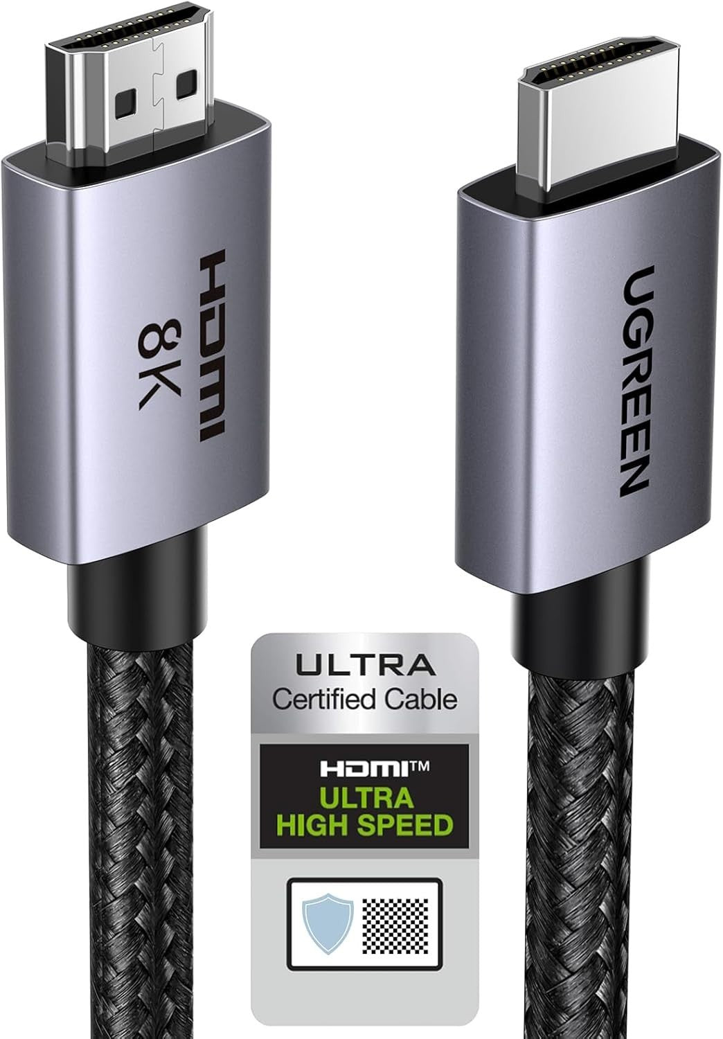 UGREEN HDMI 2.1 Cable Certified 10K 8K 4K 1440P@240/165/120Hz 0.5-3M